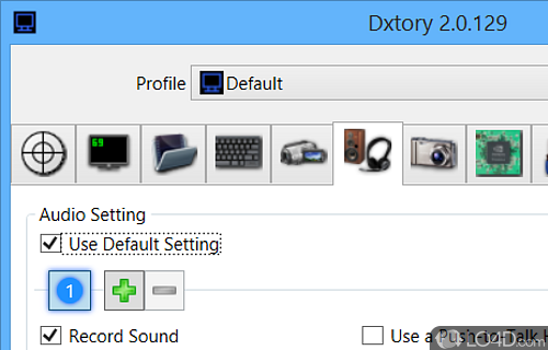 Capture video frames from DirectX and OpenGL and save them to AVI - Screenshot of Dxtory