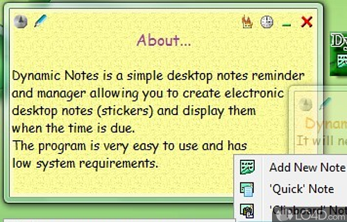 Dynamic Notes Screenshot