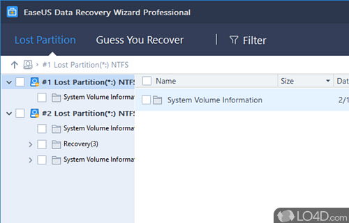 EASEUS Data Recovery Wizard Free Screenshot