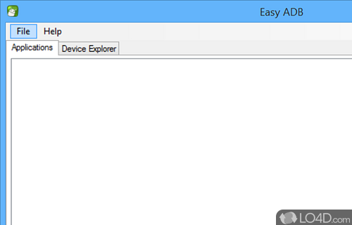 Screenshot of Easy ADB - Tabbed GUI