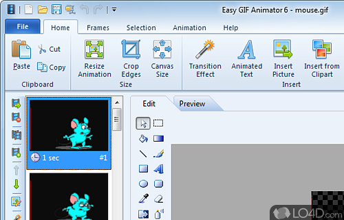 Easy GIF Animator screenshot and download at