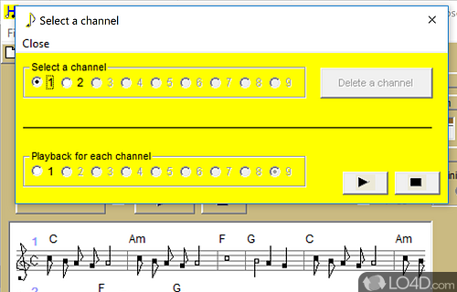 Easy Music Composer Free screenshot