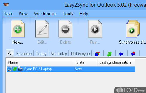 Easy2Sync for Outlook Screenshot