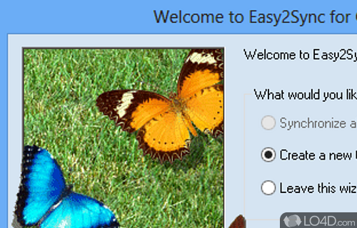 Screenshot of Easy2Sync for Outlook - Software utility that can synchronize Outlook emails, contacts