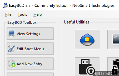 EasyBCD Community Edition screenshot