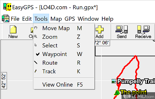 EasyGPS screenshot