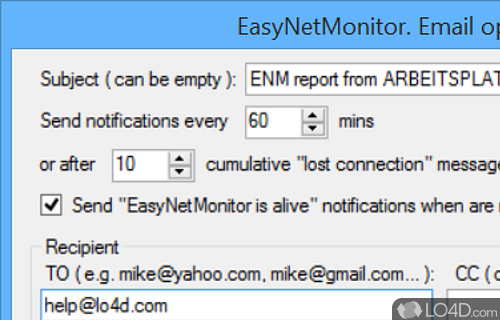 EasyNetMonitor Screenshot