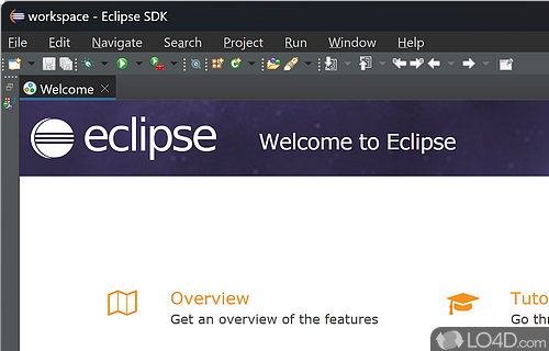 IDE dedicated to Java developers - Screenshot of Eclipse SDK
