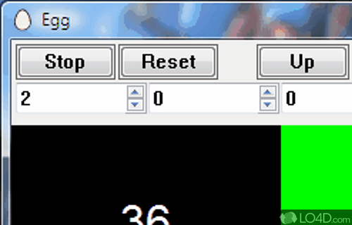Screenshot of Egg - Displays up to four countdown timers in the same time, while offering support for sound notifications, text messages