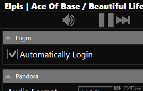 A good tool for Pandora users - Screenshot of Elpis