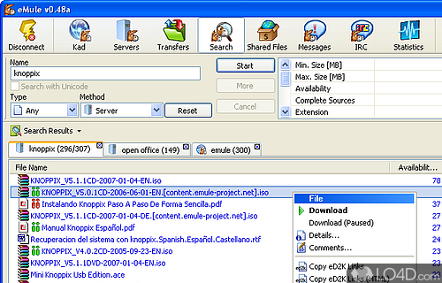 EMule - Download