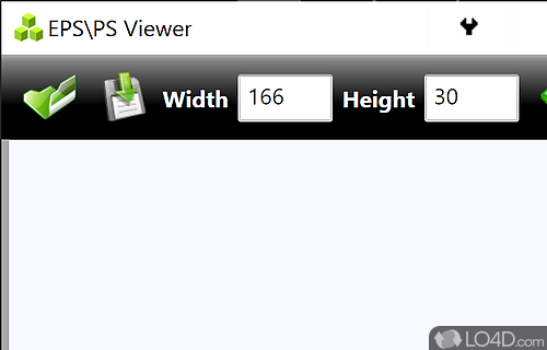User interface - Screenshot of EPS viewer