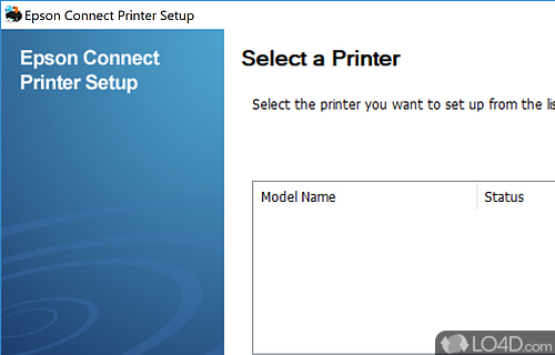 Epson Connect Printer Setup Screenshot