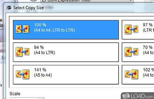 Screenshot of Epson Copy Utility - Software especially designed for Epson owners who need to create copies of documents