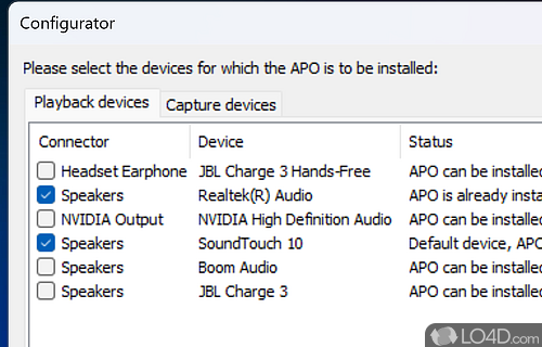 Free-of-charge - Screenshot of Equalizer APO