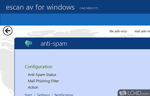 TeamViewer - Screenshot of eScan AntiVirus