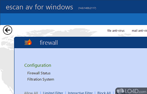 Protect your Windows computer from harmful viruses - Screenshot of eScan AntiVirus