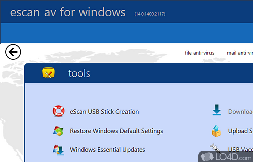 EScan Anti-Virus - Screenshot of eScan AntiVirus