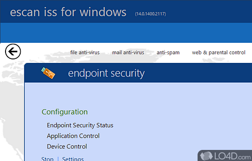 Secure your online communication - Screenshot of eScan Internet Security Suite