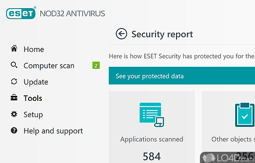 Truly indispensable in its class! - Screenshot of ESET NOD32 Antivirus