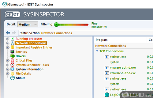 ESET SysInspector Screenshot