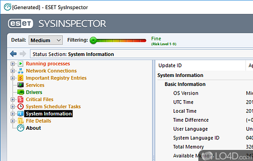 eset system inspector programas similares