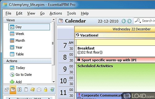 EssentialPIM Pro 11.7.2 for windows download free