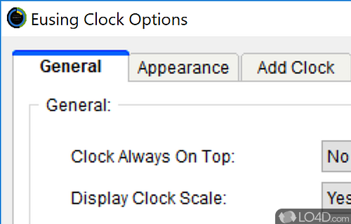 Eusing Clock Screenshot