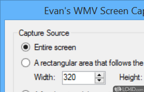 Evans WMV Screen Capture Screenshot