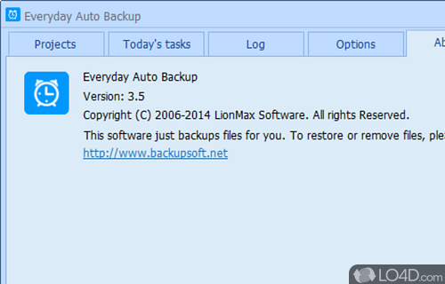 Everyday Auto Backup screenshot