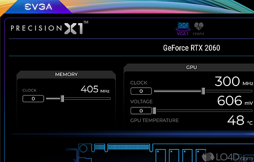 Make tweaks to Nvidia graphics card in order to boost cooling - Screenshot of EVGA Precision X1