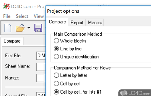 Excel Compare screenshot