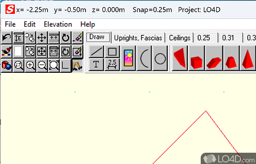 Specialized CAD app, which will enable tradeshow booths designing - Screenshot of Expos