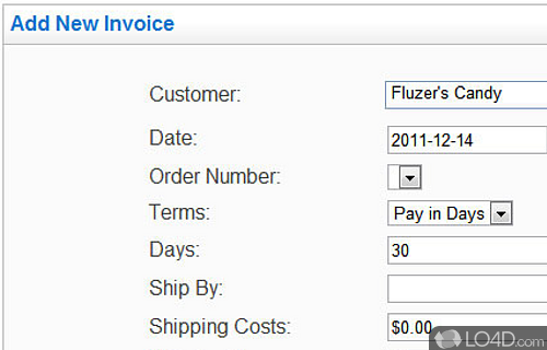 Express Invoice Professional Screenshot