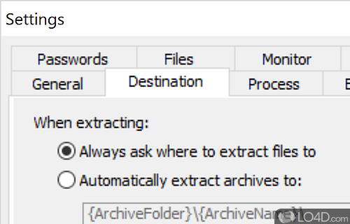 Easily add desired archives - Screenshot of ExtractNow