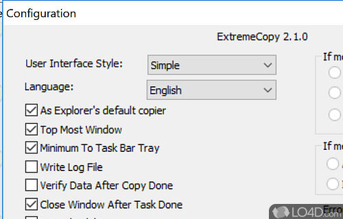 ExtremeCopy Screenshot