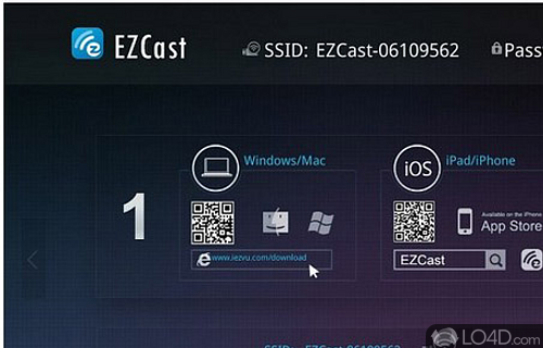 ezCast screenshot