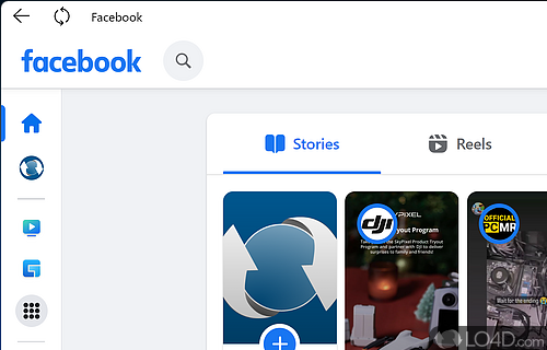 Neat layout - Screenshot of Facebook