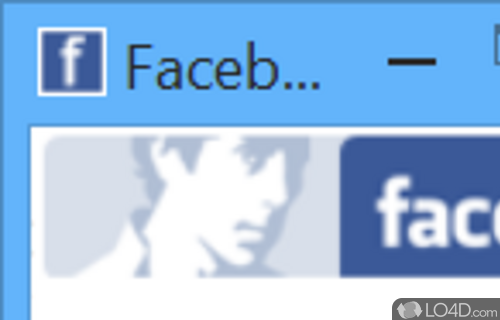 Update your status and upload images - Screenshot of Facebook Desktop