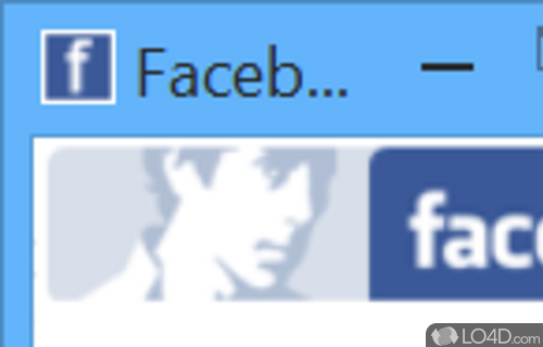 Can browse Facebook directly from desktop and view notifications, update status or use the instant messenger - Screenshot of Facebook Desktop