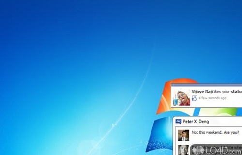 Screenshot of Facebook Messenger for Windows - Chat with loved ones directly from computer's desktop