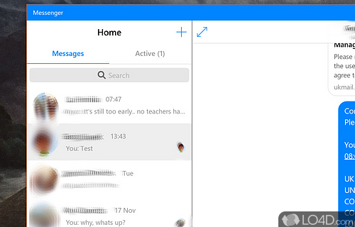 Screenshot of Facebook Messenger - Stay connected with Facebook contacts in an easy