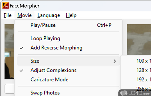 Create funny face animations. Morph them all - Screenshot of FaceMorpher Lite