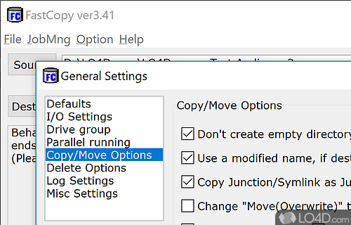 FastCopy Portable screenshot