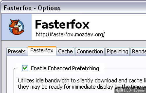 Fasterfox Screenshot
