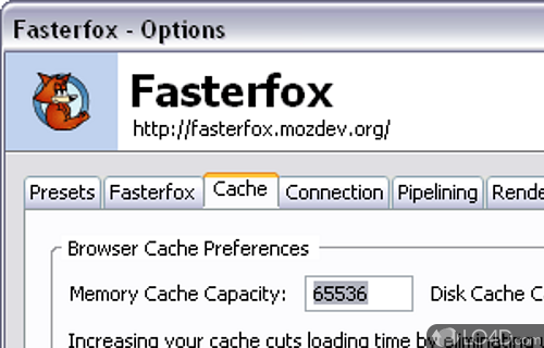 Fasterfox Screenshot