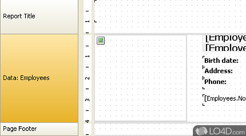 Screenshot of FastReport Studio - Write down scripts compatible with popular programming languages, configure databases