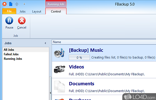 FBackup Screenshot