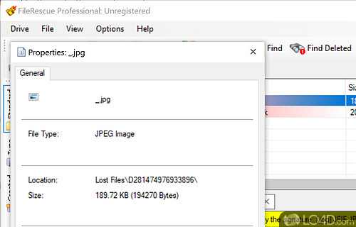 File Rescue Professional screenshot