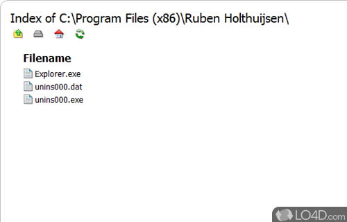A few available settings - Screenshot of File Explorer